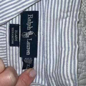 P Men’s Polo Ralph Lauren button down shirt - hardly worn XL